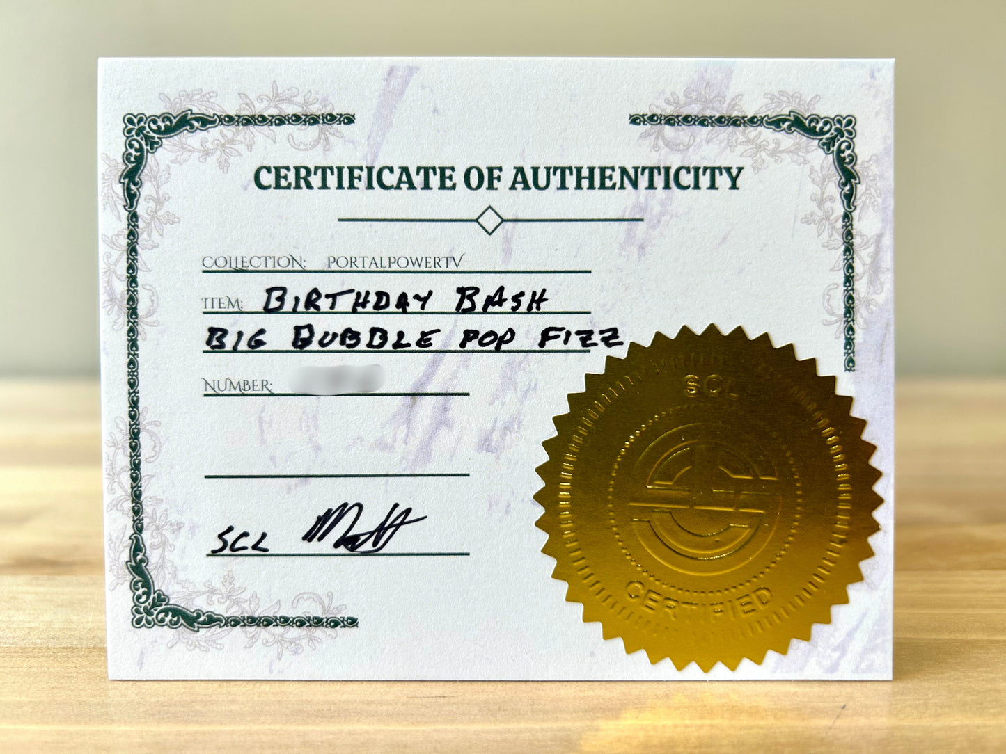 Birthday Bash Big Bubble Pop Fizz (PortalPowerTV)