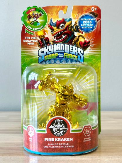 Gold Fire Kraken