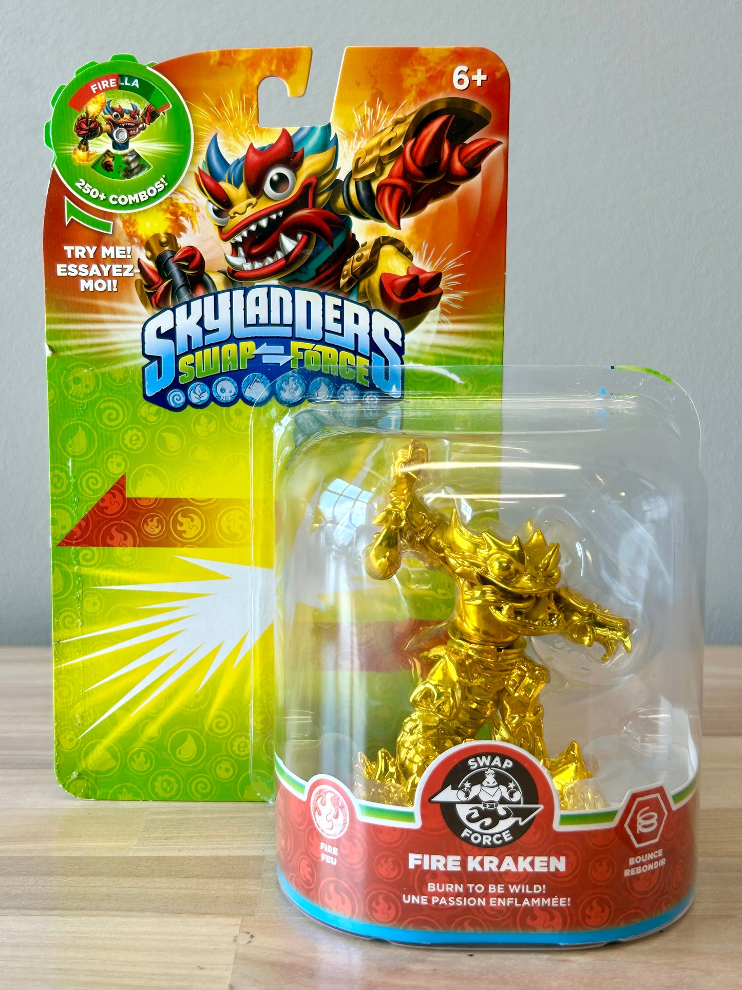 Gold Fire Kraken
