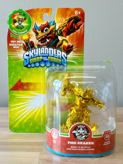 Gold Fire Kraken