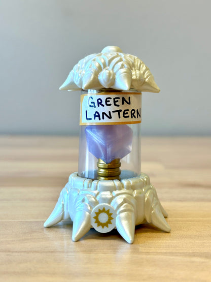 Green Lantern Light Fanged Creation Crystal (PortalPowerTV)