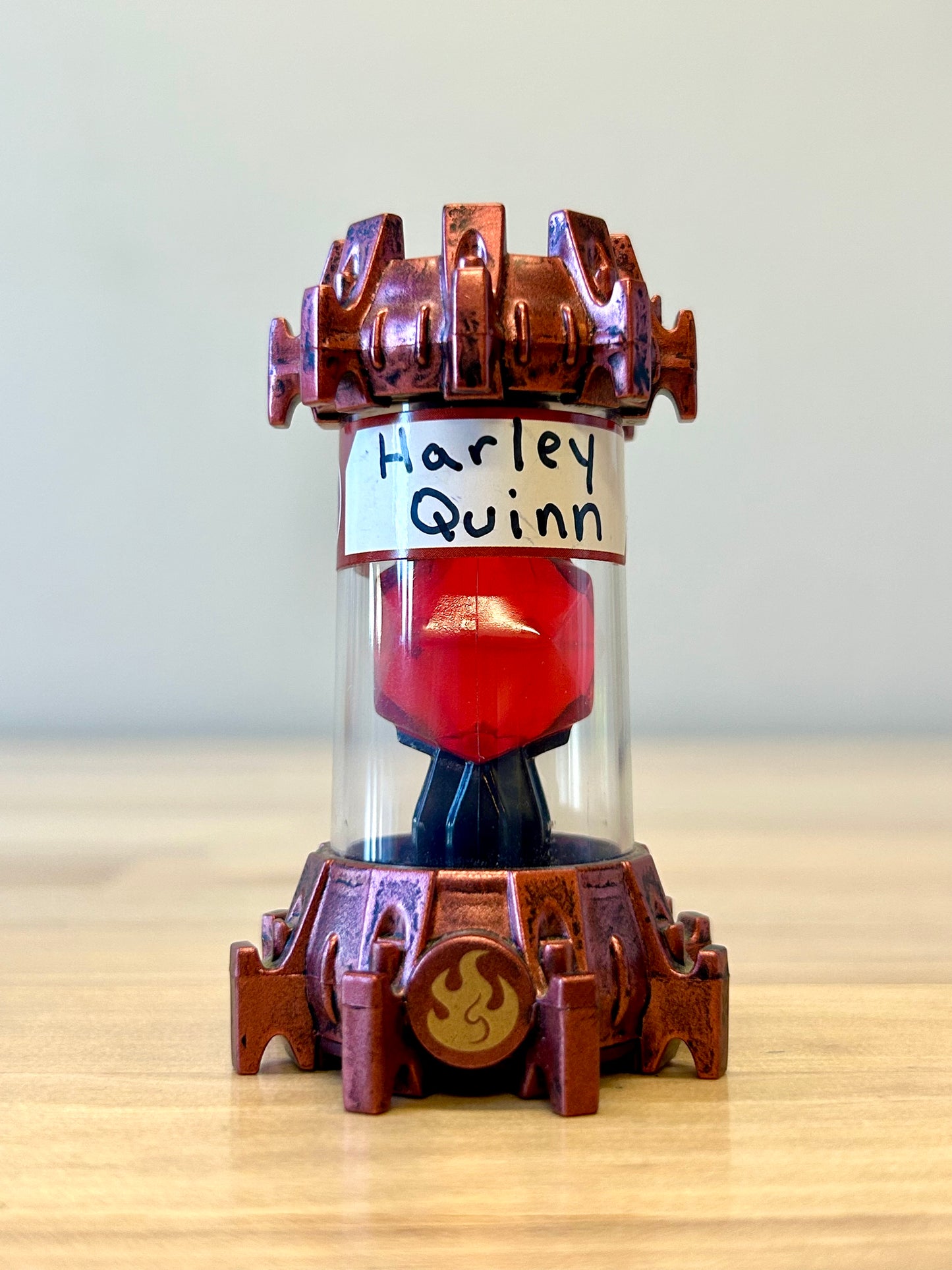 Harley Quinn Fire Reactor Creation Crystal (PortalPowerTV)