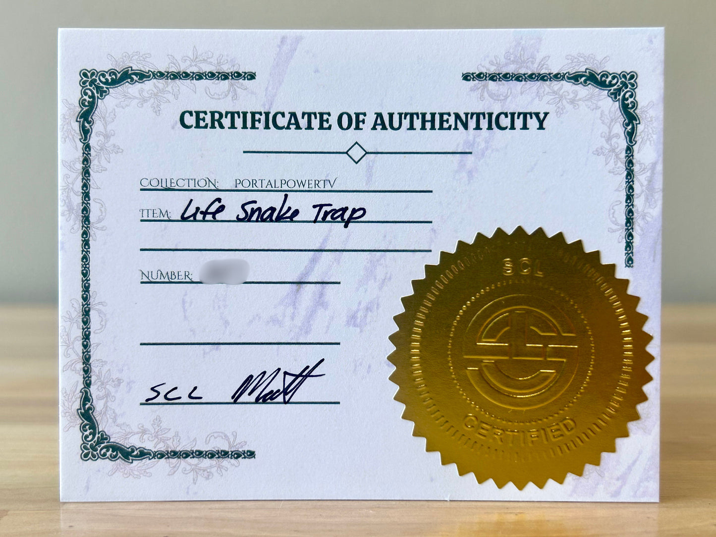 Life Snake Trap (PortalPowerTV)