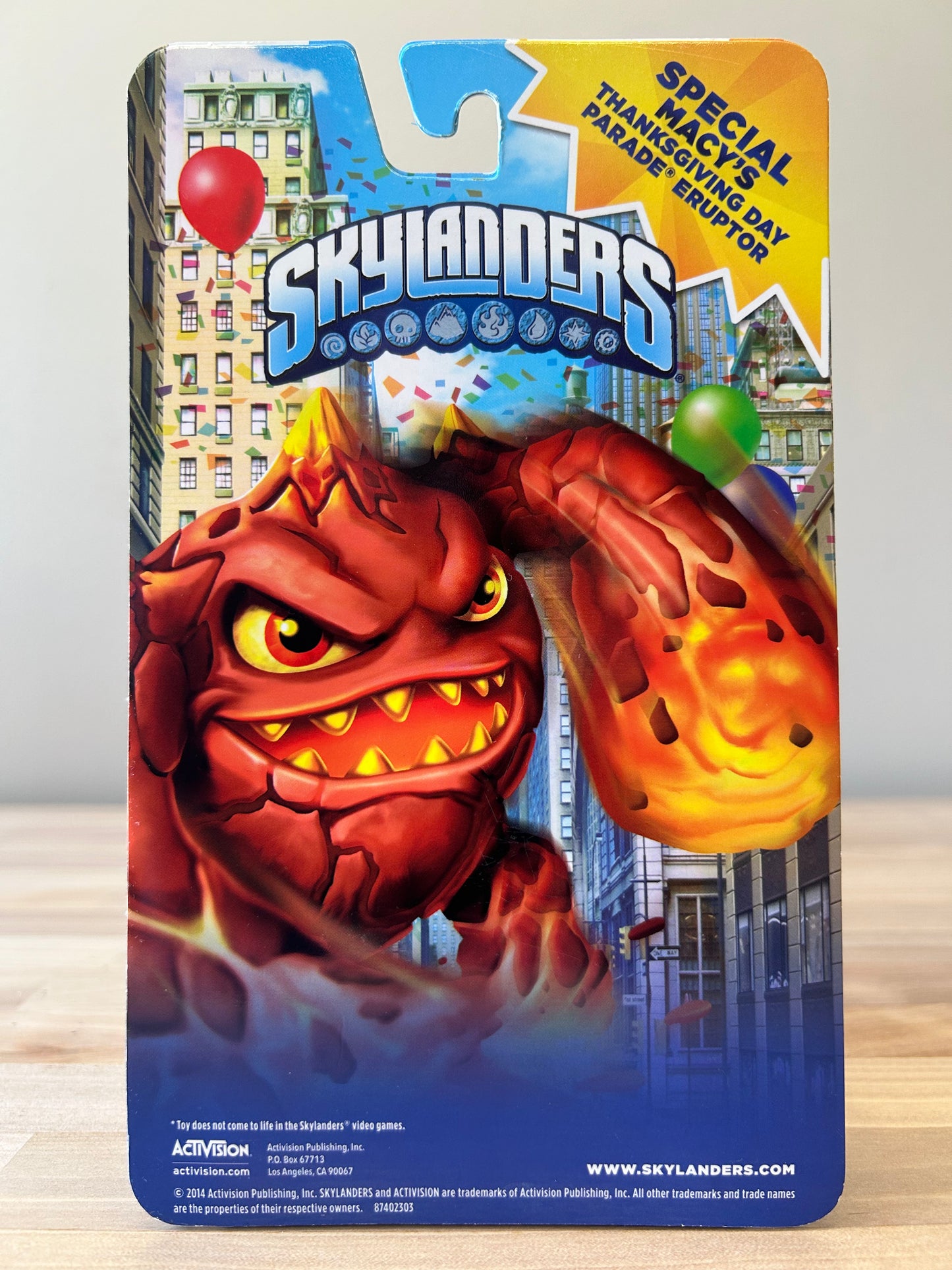Macy's Thanksgiving Day Parade Eruptor