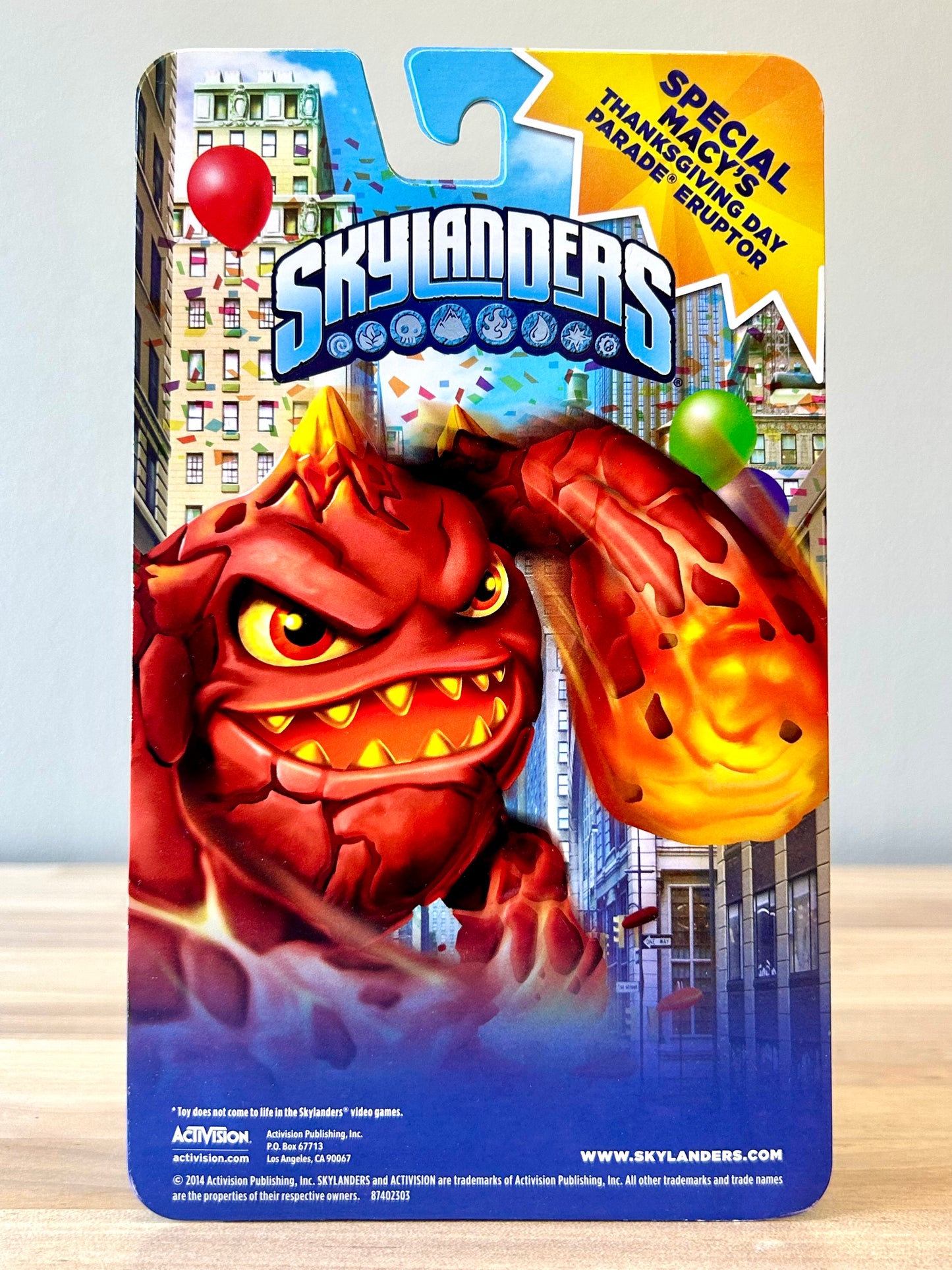 Macy's Thanksgiving Day Parade Eruptor