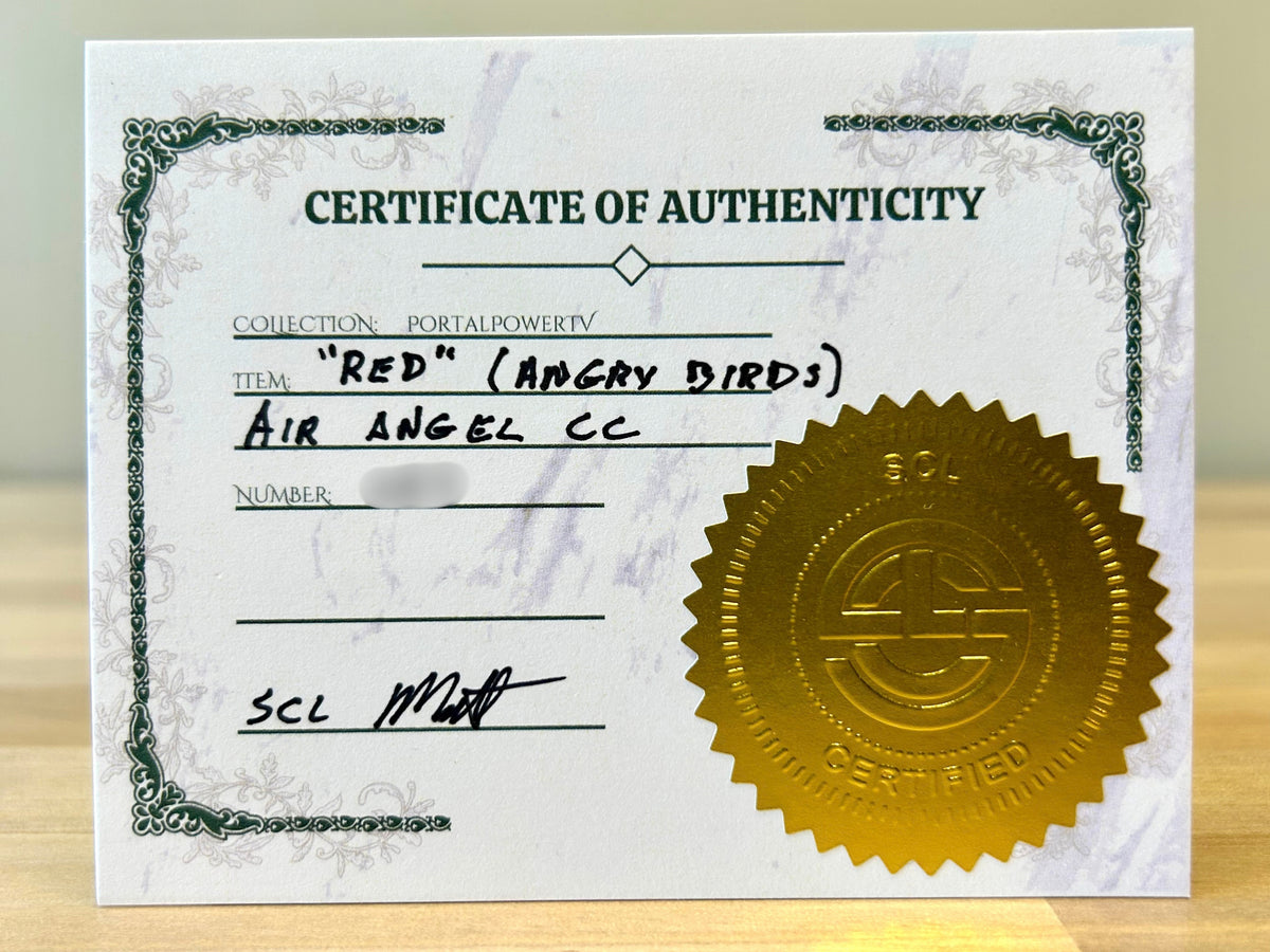 "Red" Angry Birds Air Angel Creation Crystal (PortalPowerTV)