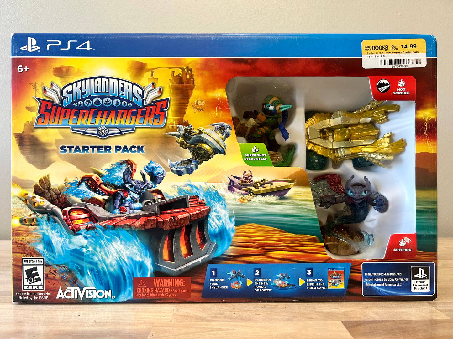 Golden Hot Streak (SuperChargers Starter Pack - PS4)