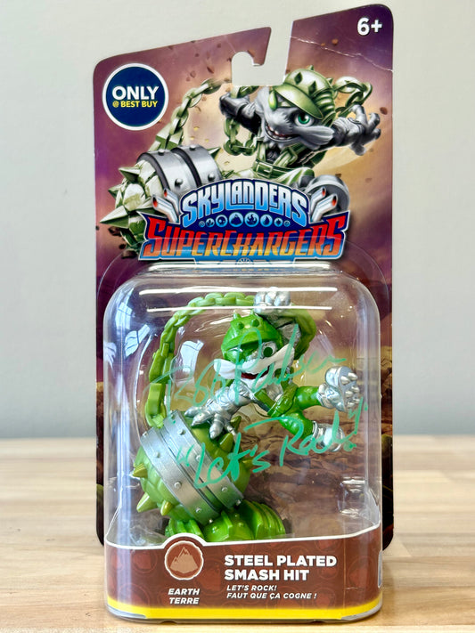 Steel Plated Smash Hit (SIGNED)
