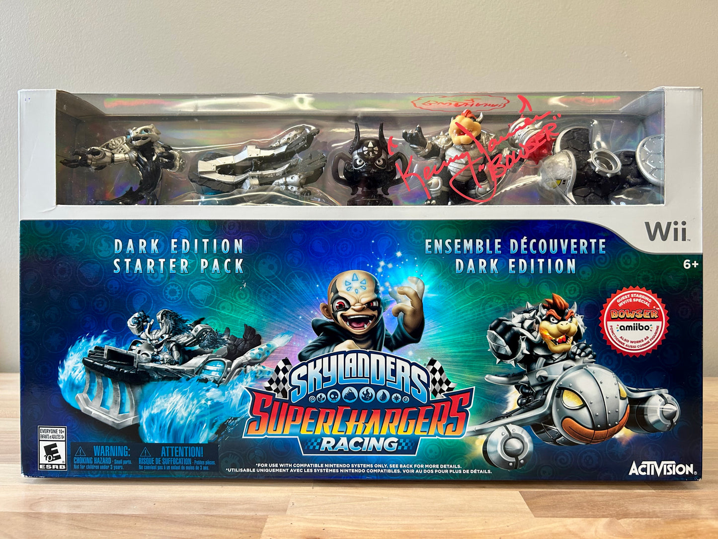 SuperChargers Dark Edition Starter Pack - Wii (SIGNED)