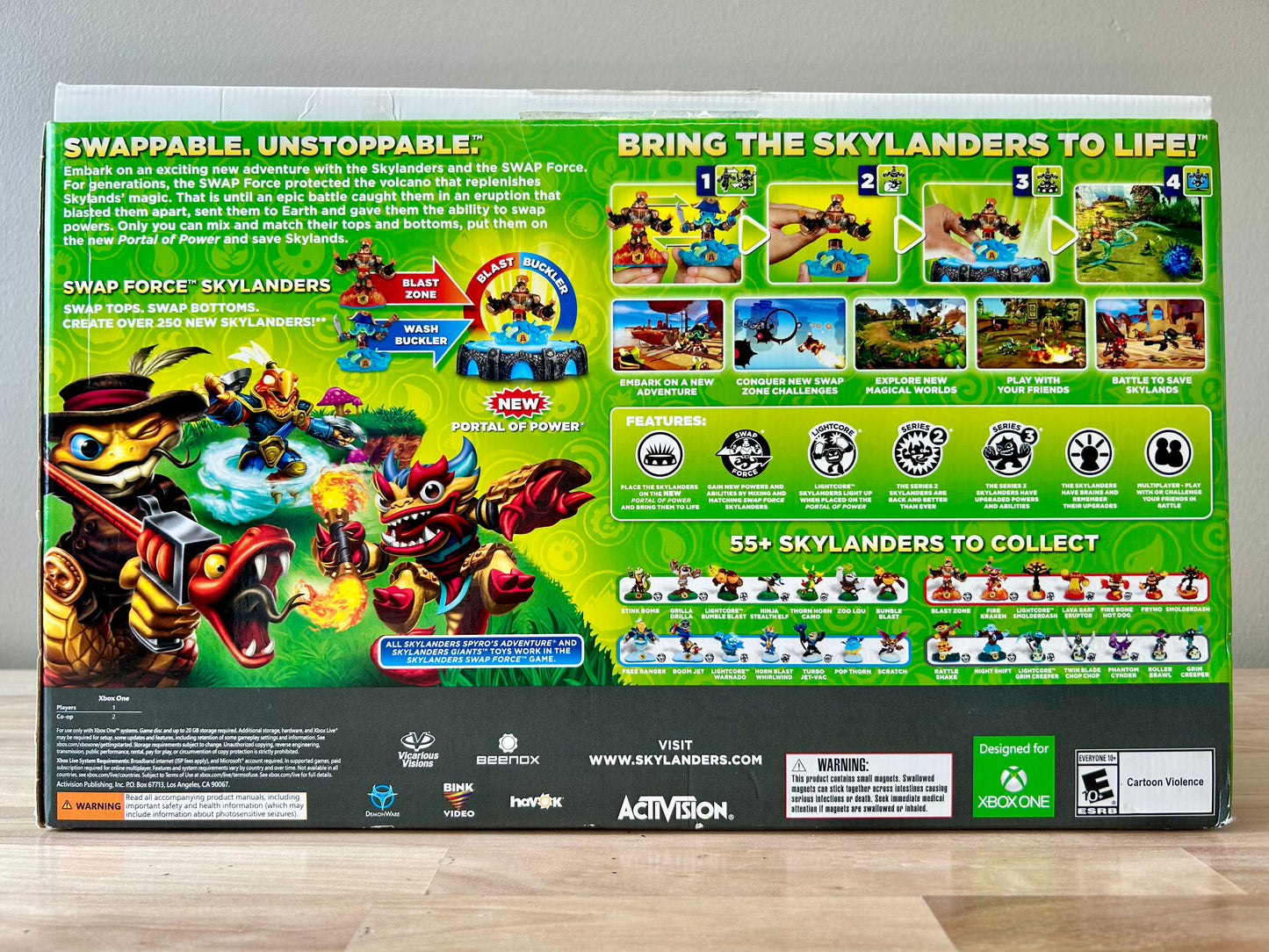 SWAP Force Starter Pack - XBOX One (SIGNED)