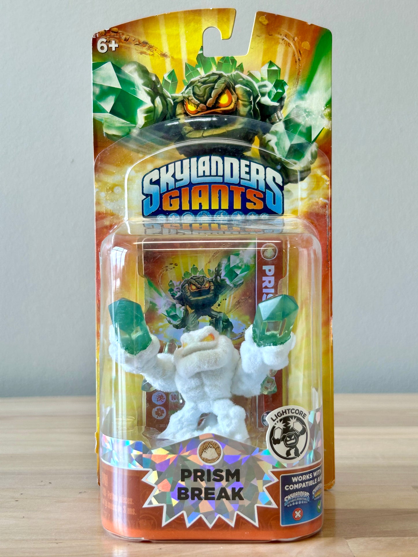 White Flocked Prism Break