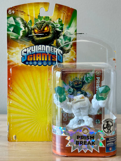 White Flocked Prism Break
