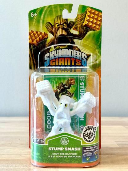 White Flocked Stump Smash