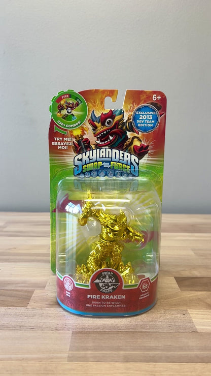 Gold Fire Kraken (PortalPowerTV)