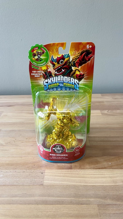 Gold Fire Kraken