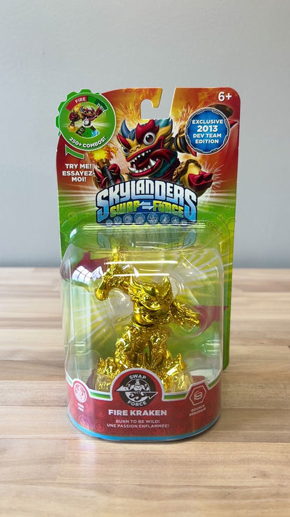Gold Fire Kraken